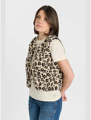 Veste sans manches sanrygi 'le temps des cerises'