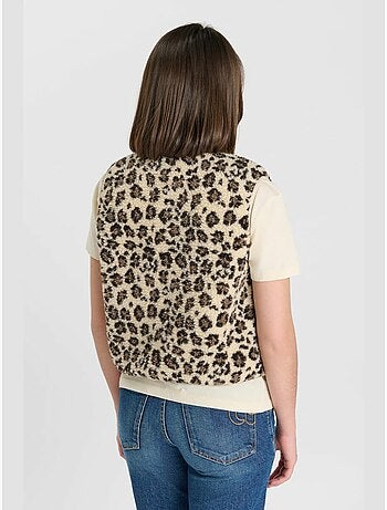 Veste sans manches sanrygi 'le temps des cerises'