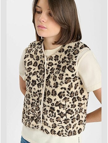 Veste sans manches sanrygi 'le temps des cerises'