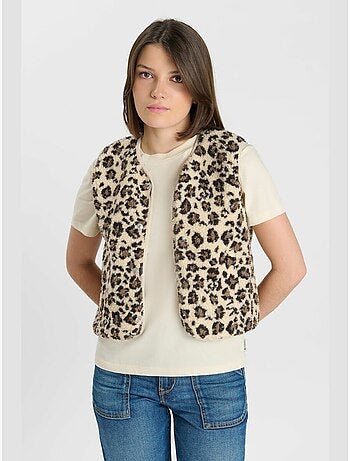 Veste sans manches sanrygi 'le temps des cerises'