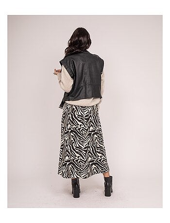 Veste sans manches simili UMOT