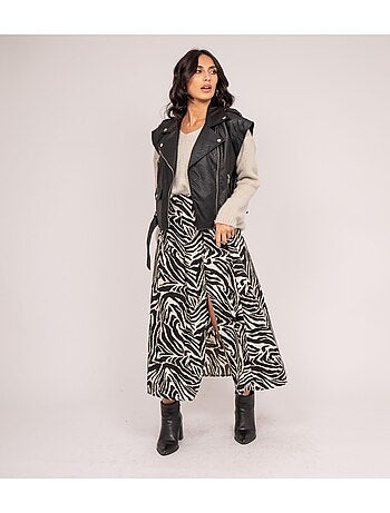 Veste sans manches simili UMOT