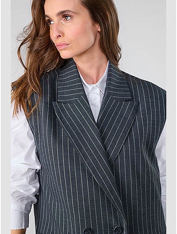 Veste sans manches tillin 'le temps des cerises'