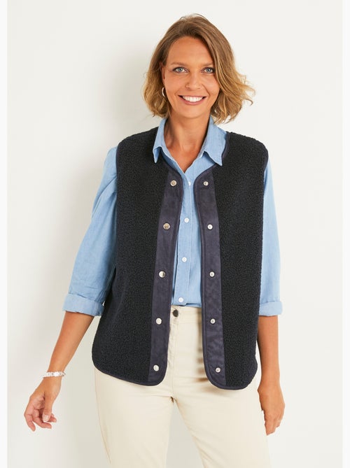 Veste sans manches tout douce en sherpa - AFIBEL - Kiabi