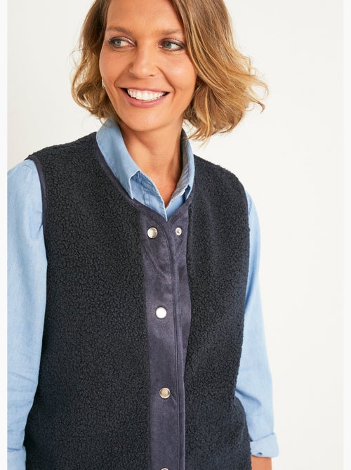 Veste sans manches tout douce en sherpa - AFIBEL - Kiabi
