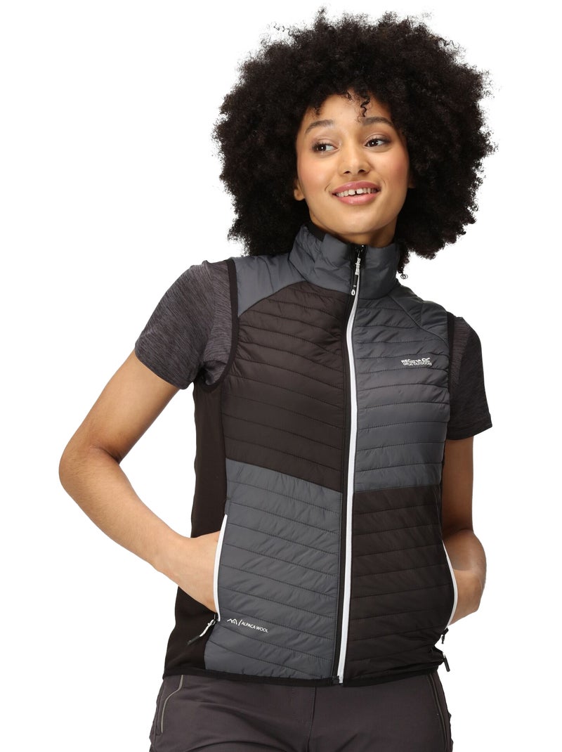 Veste sans manches trutton - regatta Gris Noir Noir - Kiabi