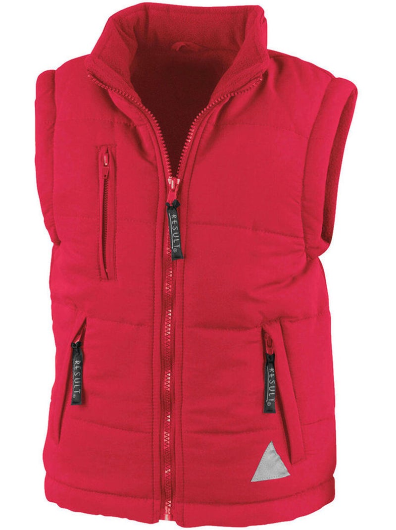 Veste sans manches ultra - result Rouge - Kiabi