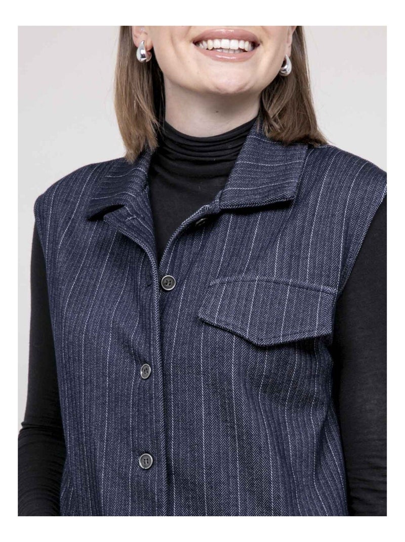 Veste sans manches umagine Bleu marine - Kiabi