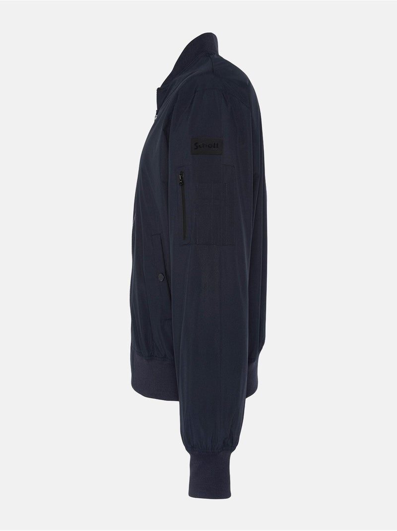 Veste Schott Amston Bleu - Kiabi