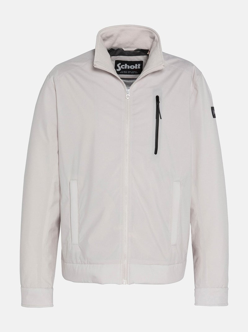 Veste Schott Butler Blanc - Kiabi