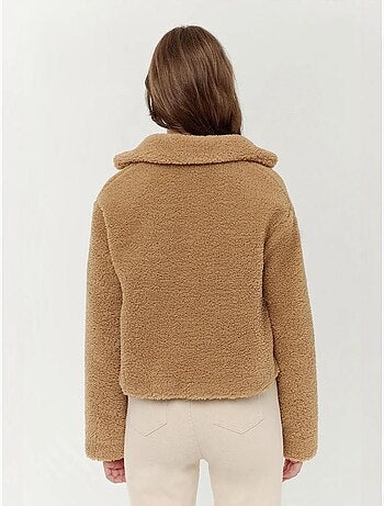 Veste Sherpa coupe décontractée