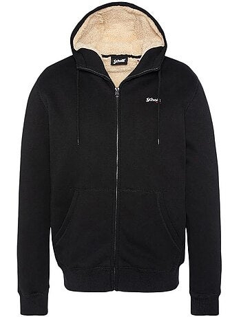 Veste Sherpa e Homme Schott Big