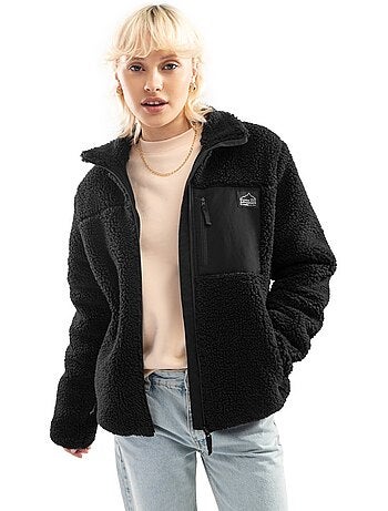 Veste sherpa femme lifestyle femme blackcomb-w