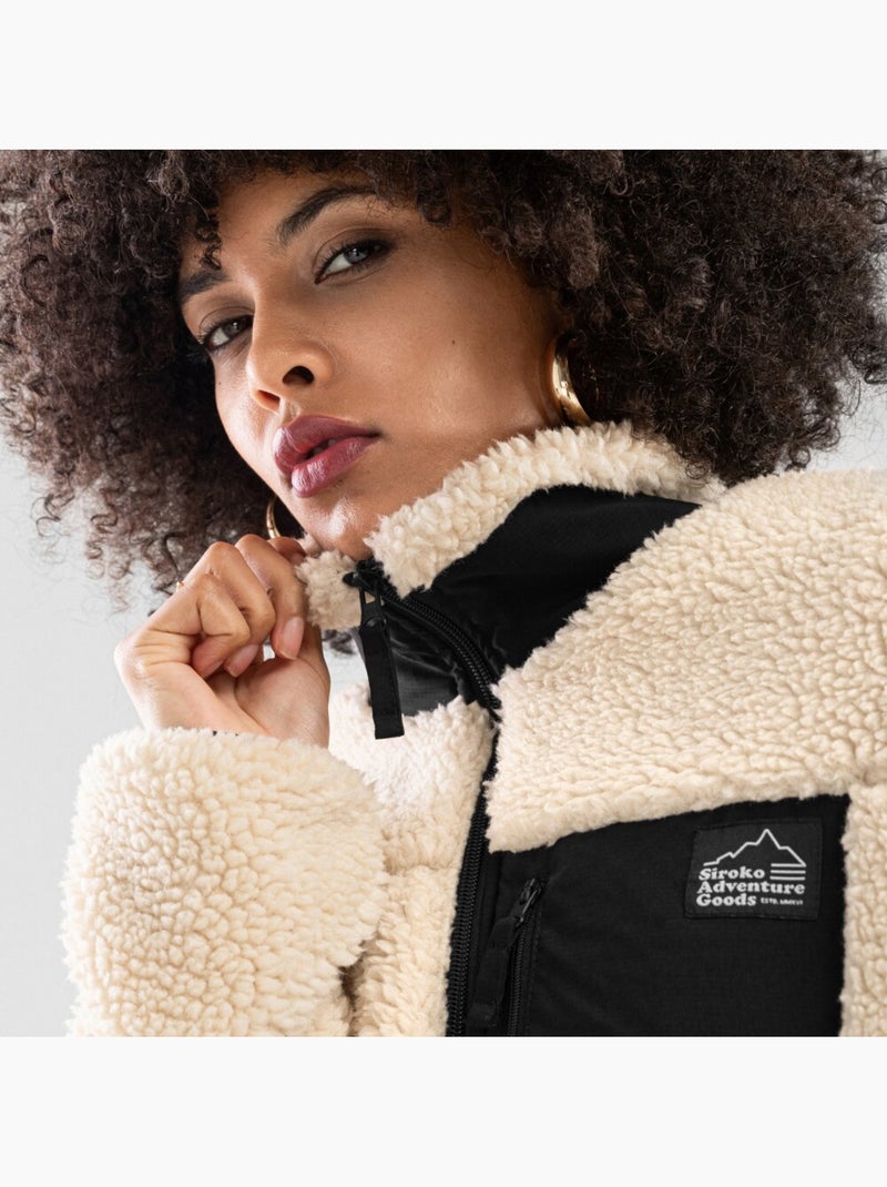 Veste sherpa femme lifestyle femme levi-w Beige - Kiabi