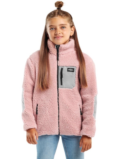 Veste sherpa fille lifestyle enfants fairy-g - Kiabi Veste sherpa fille lifestyle enfants fairy-g - Kiabi