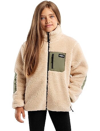 Veste sherpa fille lifestyle enfants spirit-g