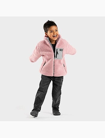 Veste sherpa garçon lifestyle enfants fairy