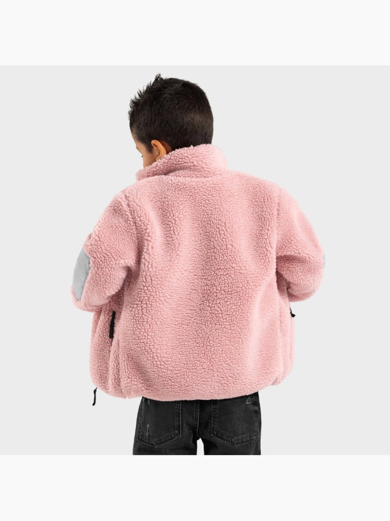 Veste sherpa garçon lifestyle enfants fairy Rose - Kiabi