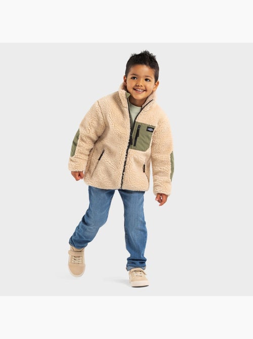 Veste sherpa garçon lifestyle enfants spirit - Kiabi Veste sherpa garçon lifestyle enfants spirit - Kiabi
