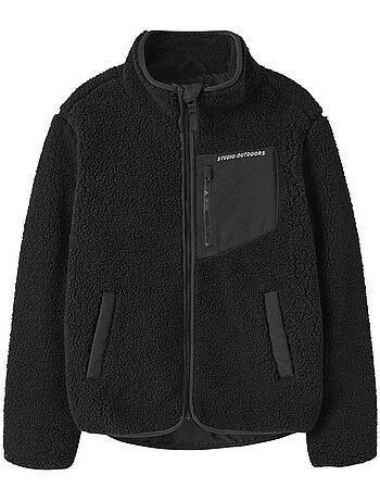 Veste sherpa garçon name it