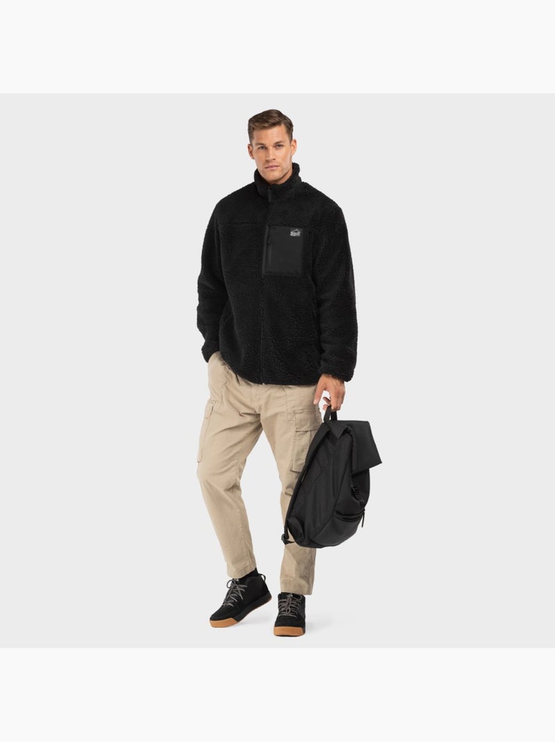 Veste sherpa homme lifestyle homme blackcomb Noir - Kiabi