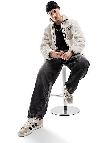 Veste sherpa homme lifestyle homme inari