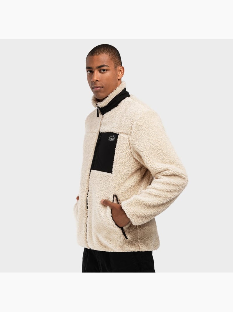 Veste sherpa homme lifestyle homme levi Beige - Kiabi