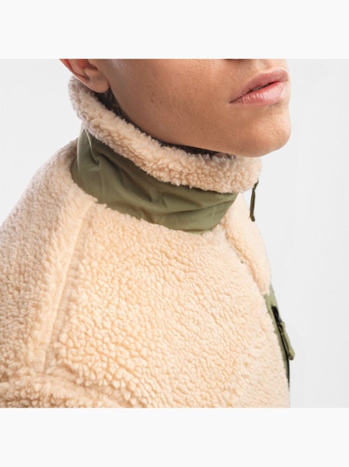 Veste sherpa homme lifestyle homme walnut - Kiabi Veste sherpa homme lifestyle homme walnut - Kiabi