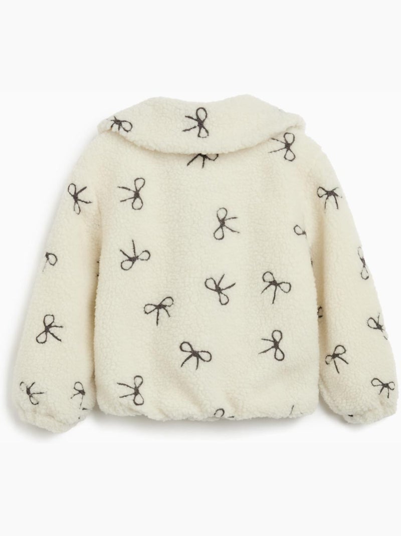 Veste Sherpa, MO Fashion Blanc - Kiabi