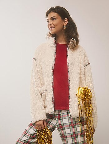 Veste Sherpa, MO Fashion