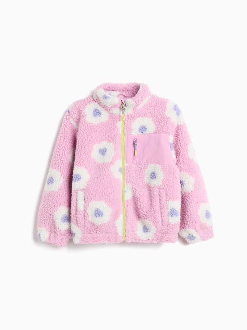 Veste Sherpa, MO Fashion Rose - Kiabi