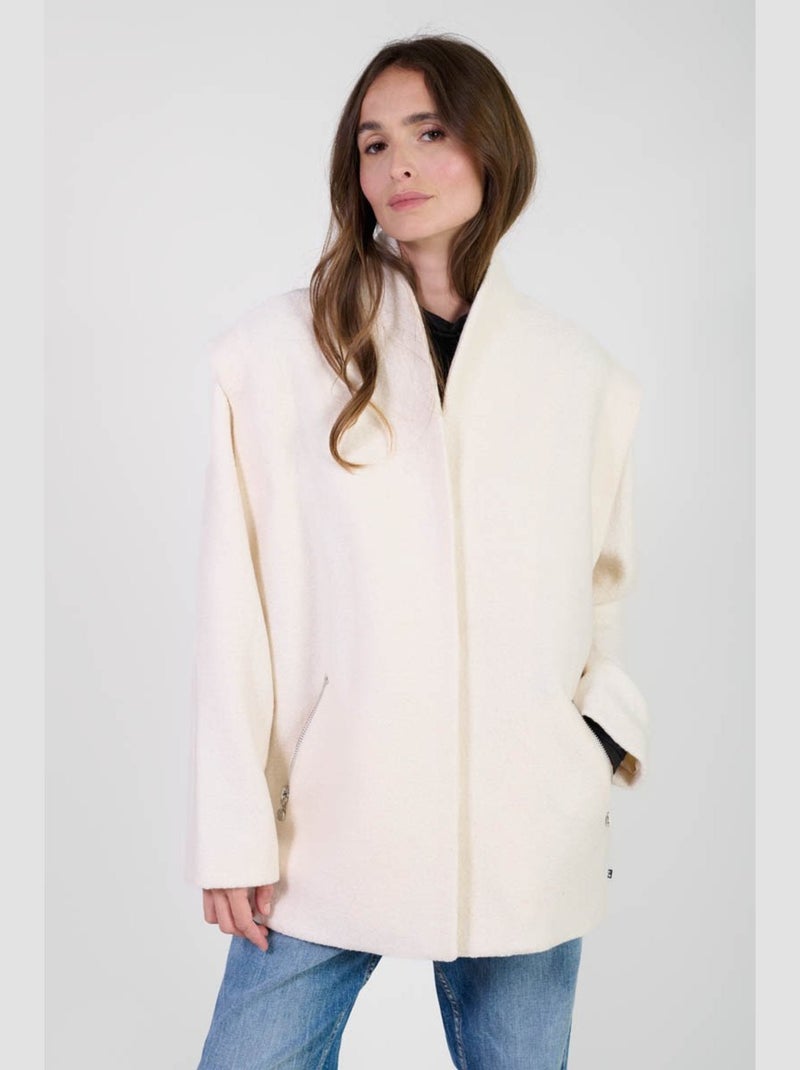 Veste SHINN 'Le Temps Des Cerises' Blanc - Kiabi