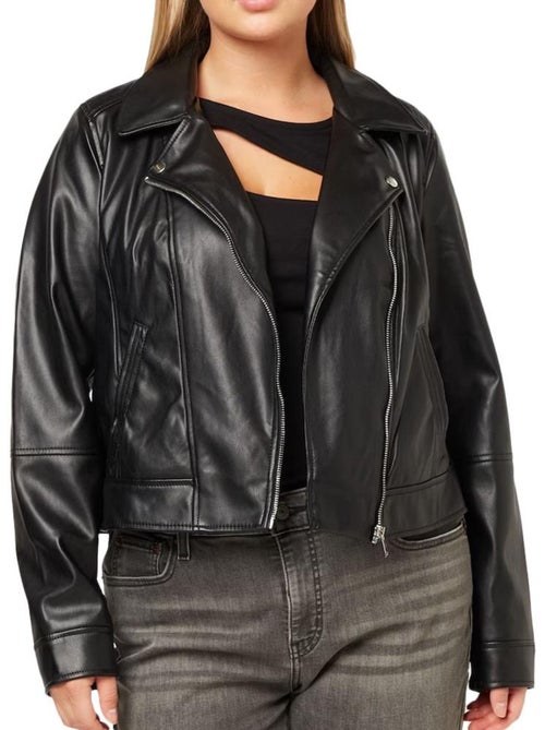 Veste Simili Cuir Femme Vero Moda Curve - Kiabi