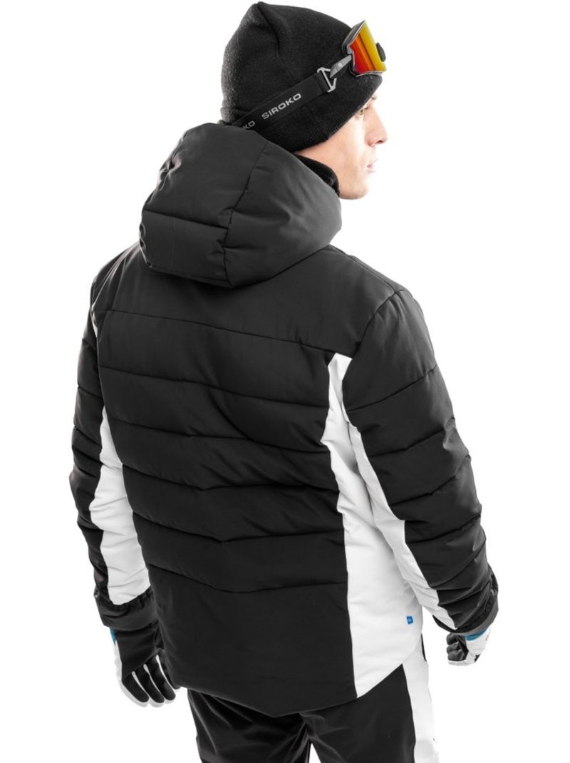 Veste ski homme sports d'hiver homme w7 crans-montana Noir - Kiabi