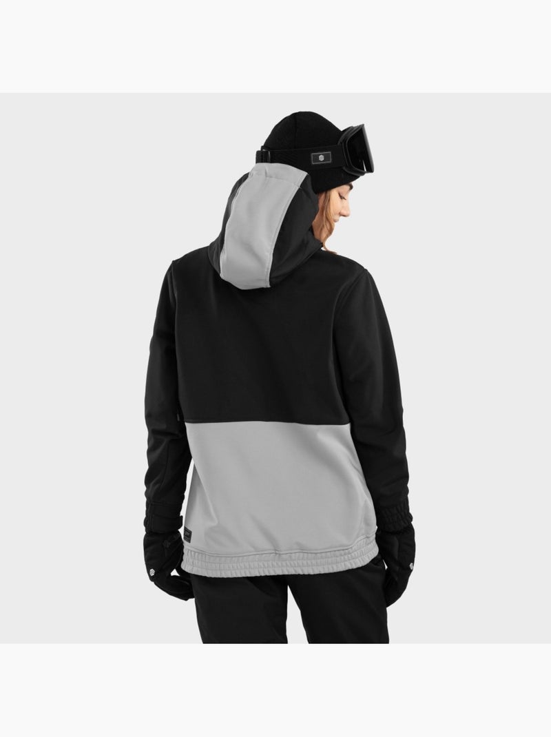 Veste snowboard femme sports d'hiver femme w1-w boardslide Noir - Kiabi