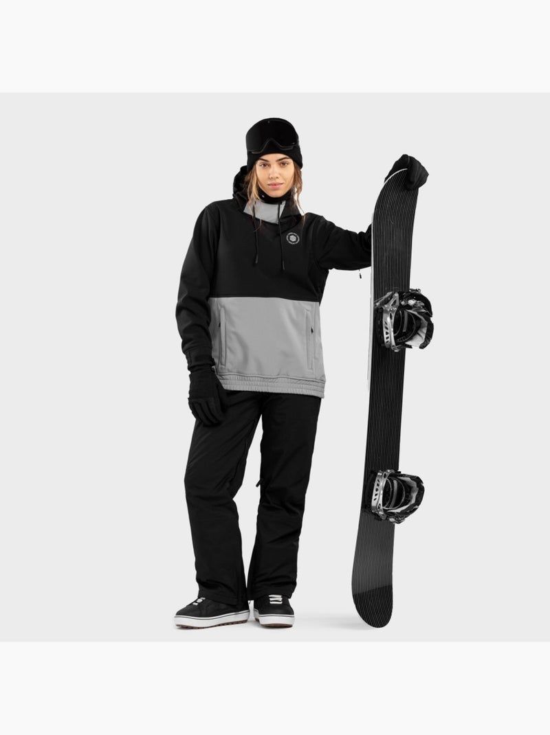 Veste snowboard femme sports d'hiver femme w1-w boardslide Noir - Kiabi