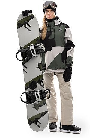Veste snowboard femme sports d'hiver femme w1-w corbet