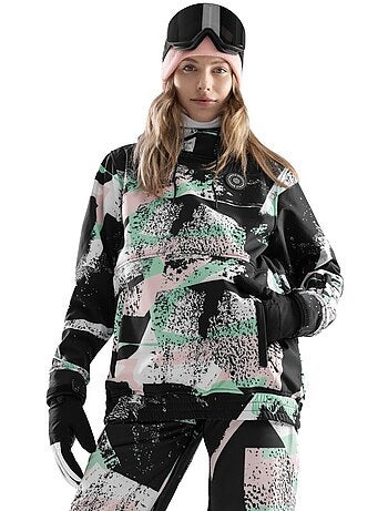 Veste snowboard femme sports d'hiver femme w1-w crest