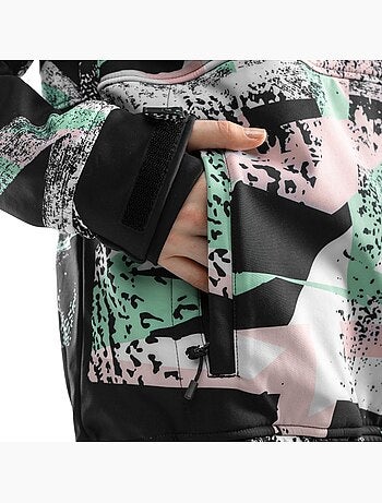 Veste snowboard femme sports d'hiver femme w1-w crest