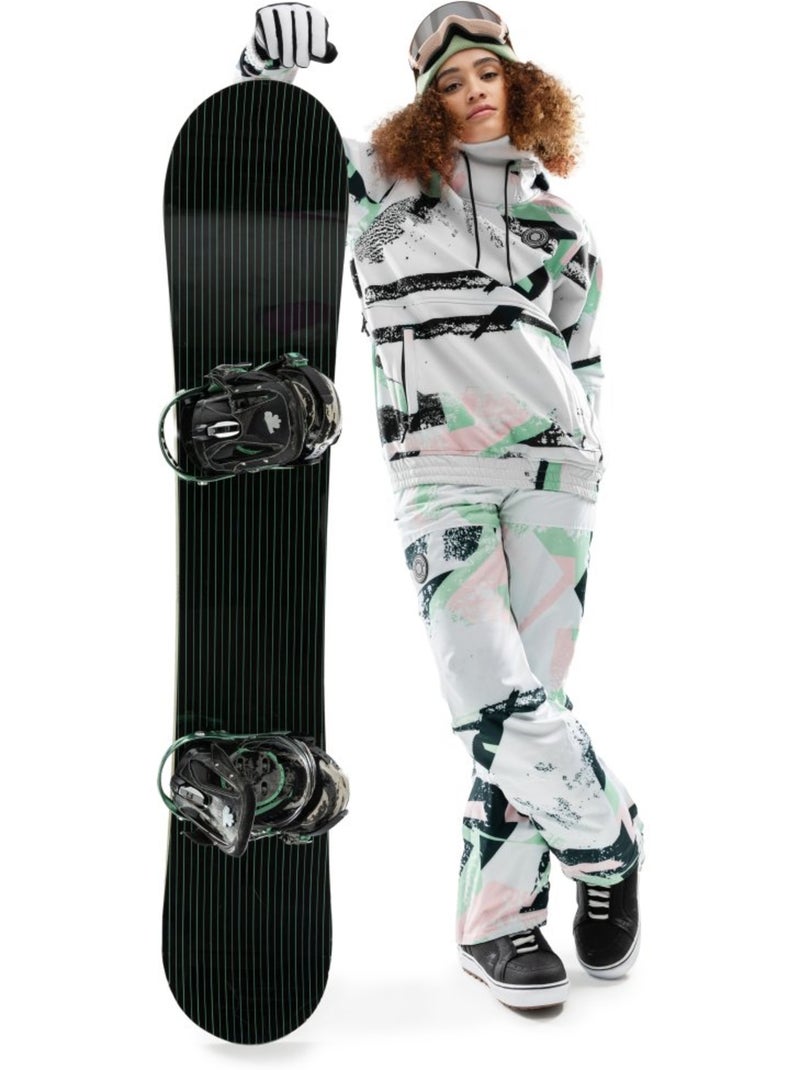 Veste snowboard femme sports d'hiver femme w1-w delirium Blanc - Kiabi