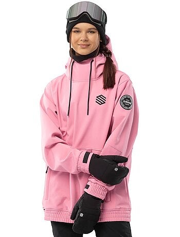 Veste snowboard femme sports d'hiver femme w1-w dolomites