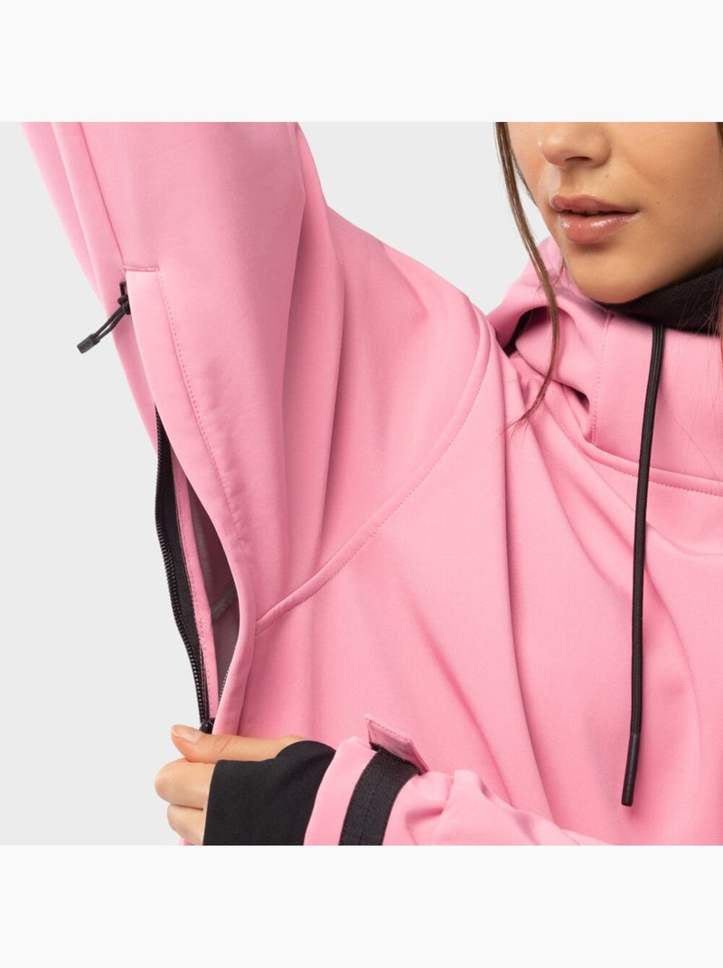 Veste snowboard femme sports d'hiver femme w1-w dolomites Rose - Kiabi