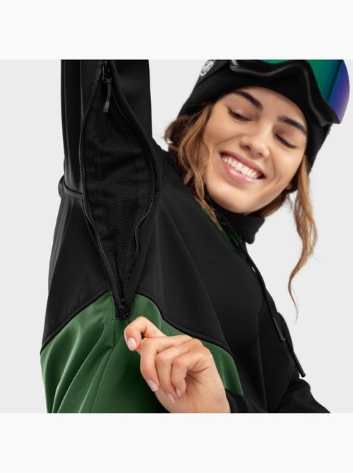 Veste snowboard femme sports d'hiver femme w1-w evergreen - Kiabi Veste snowboard femme sports d'hiver femme w1-w evergreen - Kiabi
