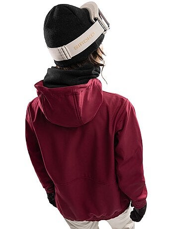 Veste snowboard femme sports d'hiver femme w1-w groenland