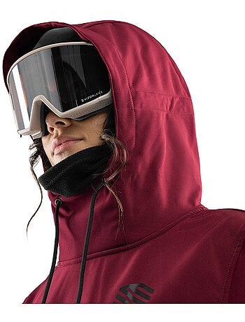 Veste snowboard femme sports d'hiver femme w1-w groenland