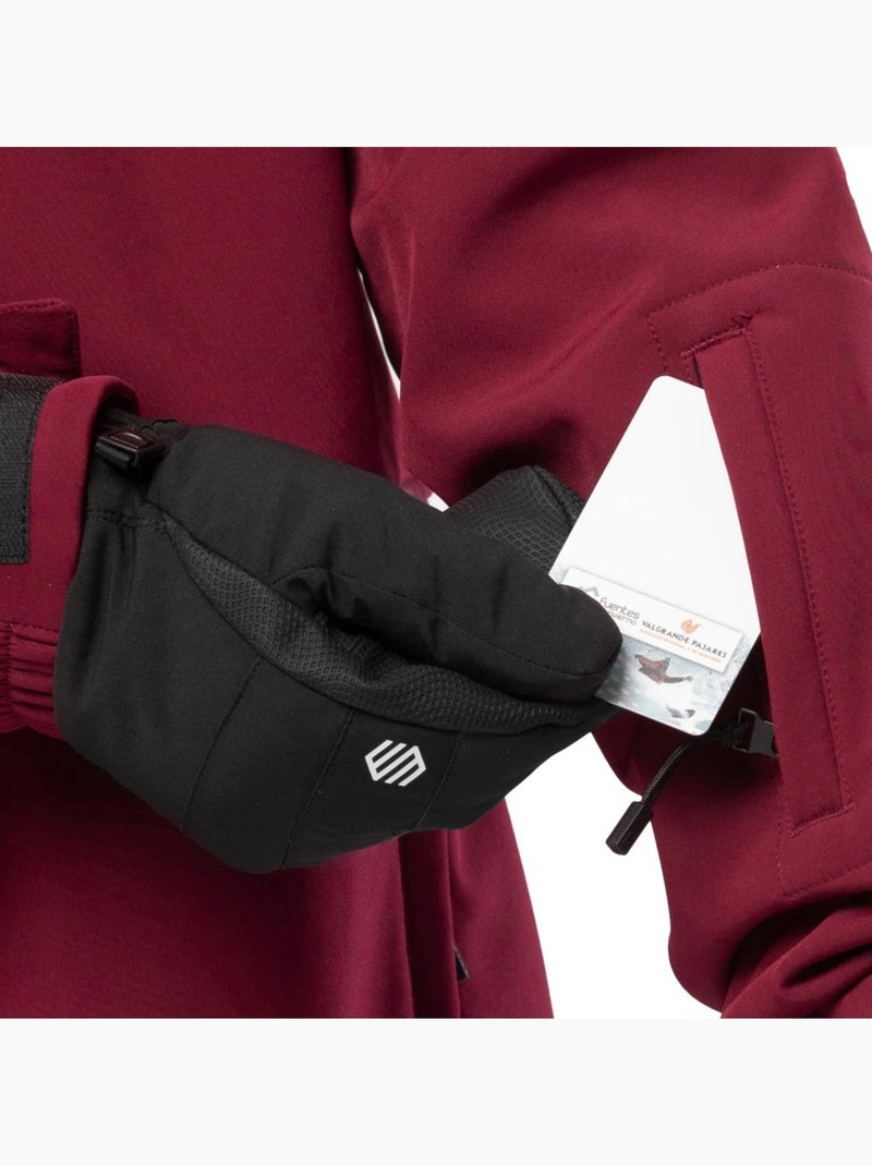 Veste snowboard femme sports d'hiver femme w1-w groenland Rouge brique - Kiabi