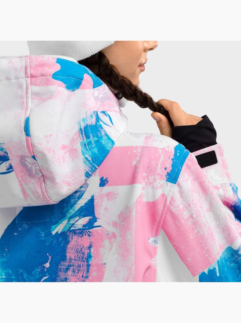 Veste snowboard femme sports d'hiver femme w1-w holi Rose - Kiabi
