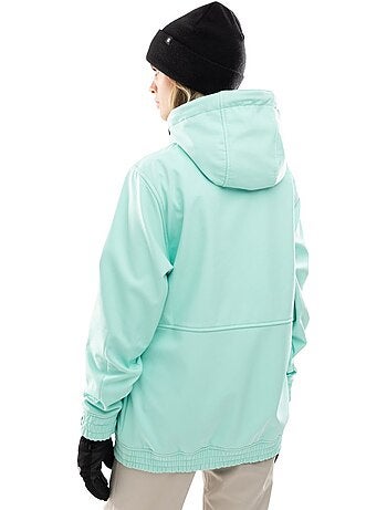 Veste snowboard femme sports d'hiver femme w1-w iceberg