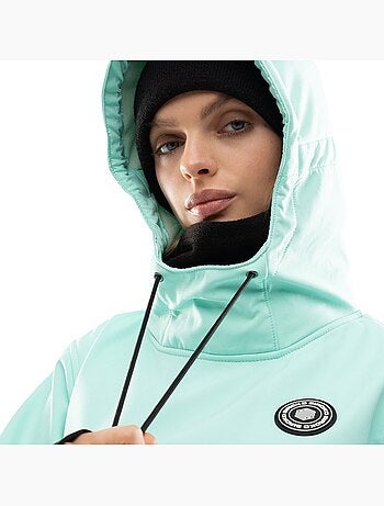 Veste snowboard femme sports d'hiver femme w1-w iceberg