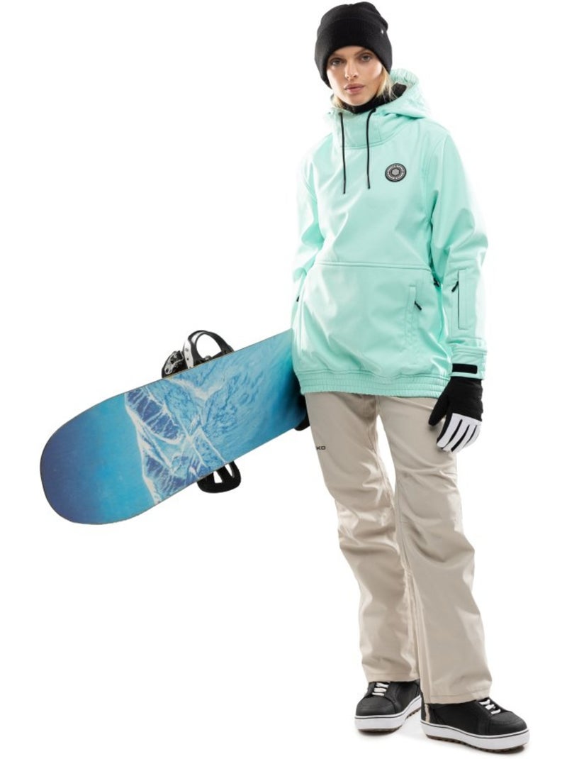 Veste snowboard femme sports d'hiver femme w1-w iceberg Turquoise - Kiabi